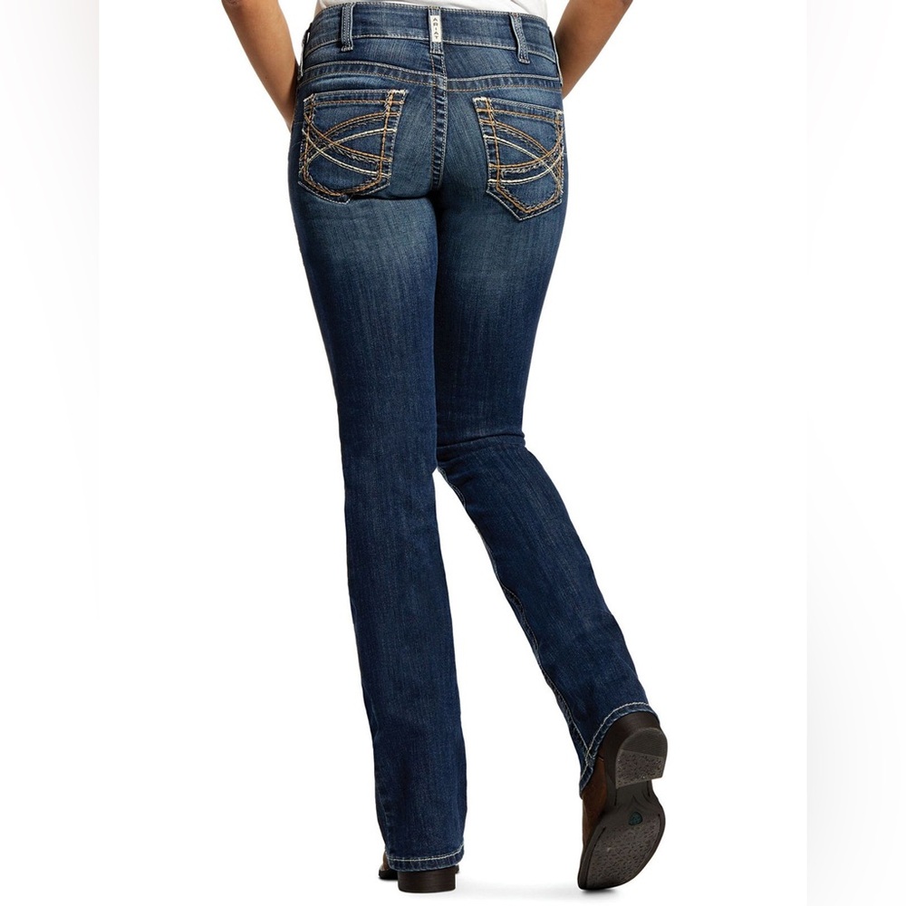 Frankie B. Dark Blue low cut Jeans